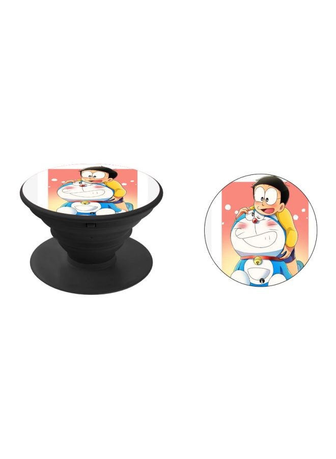 BP Doraemon Printed Mobile Pop Socket Blue/Yellow/White - Image 2