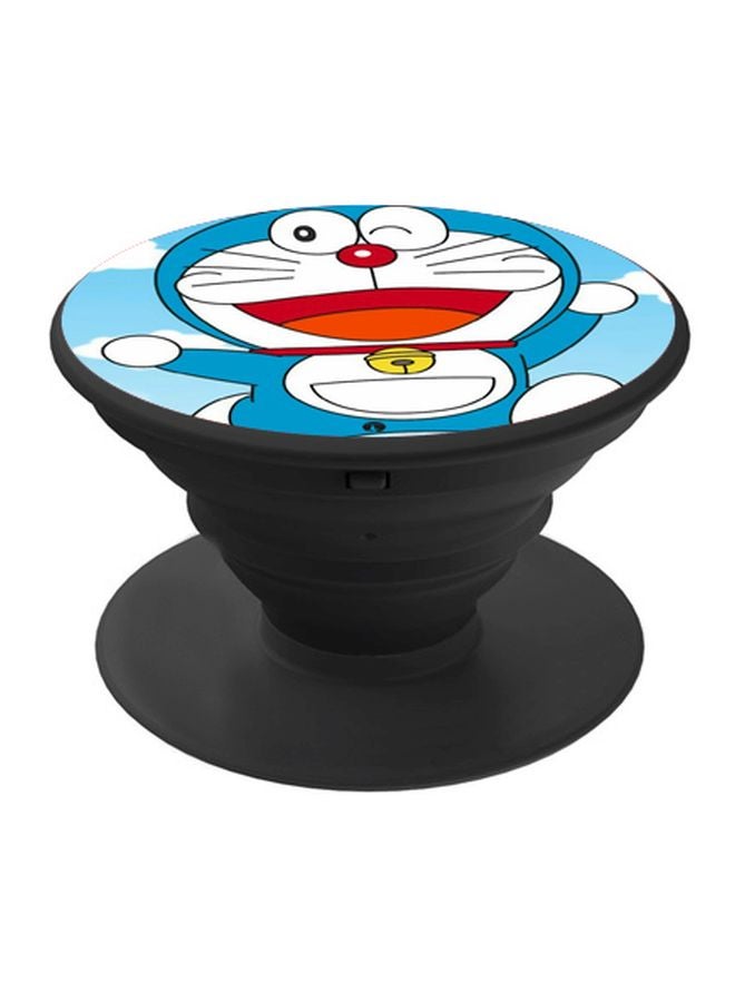 BP Doraemon Printed Mobile Pop Socket White/Blue/Red - Image 1