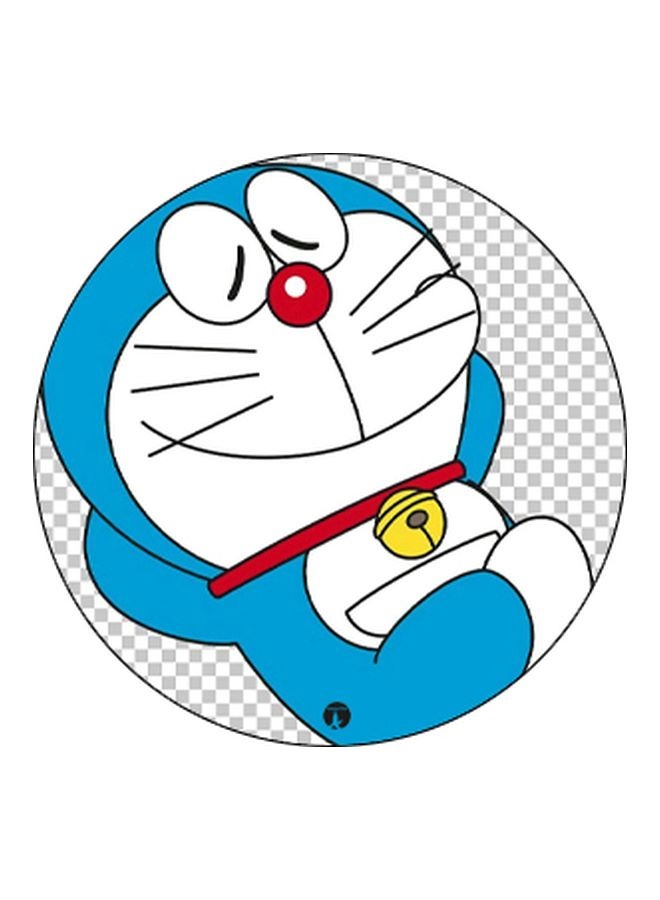 BP - Doraemon Printed Mobile Pop Socket White/Blue/Grey - Image 1