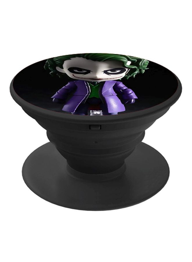 Joker Printed Pop Socket Phone Holder Black/Purple/Green