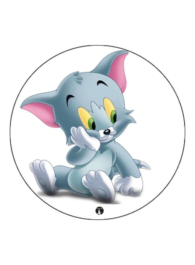 بي بي حامل موبايل بوب سوكيت بطبعة توم وجيري أبيض/رمادي/وردي - Image 2