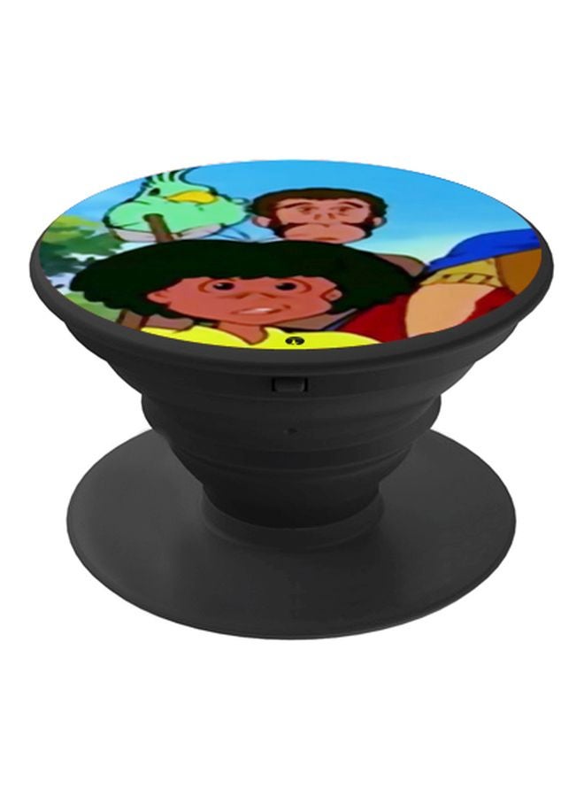 BP Cartoon Printed Pop Socket Phone Holder Multicolour - Image 1