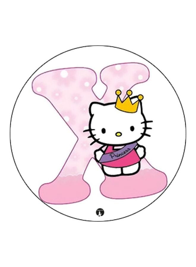 BP Hello Kitty X Letter Printed Mobile Pop Socket White/Pink/Black - Image 2