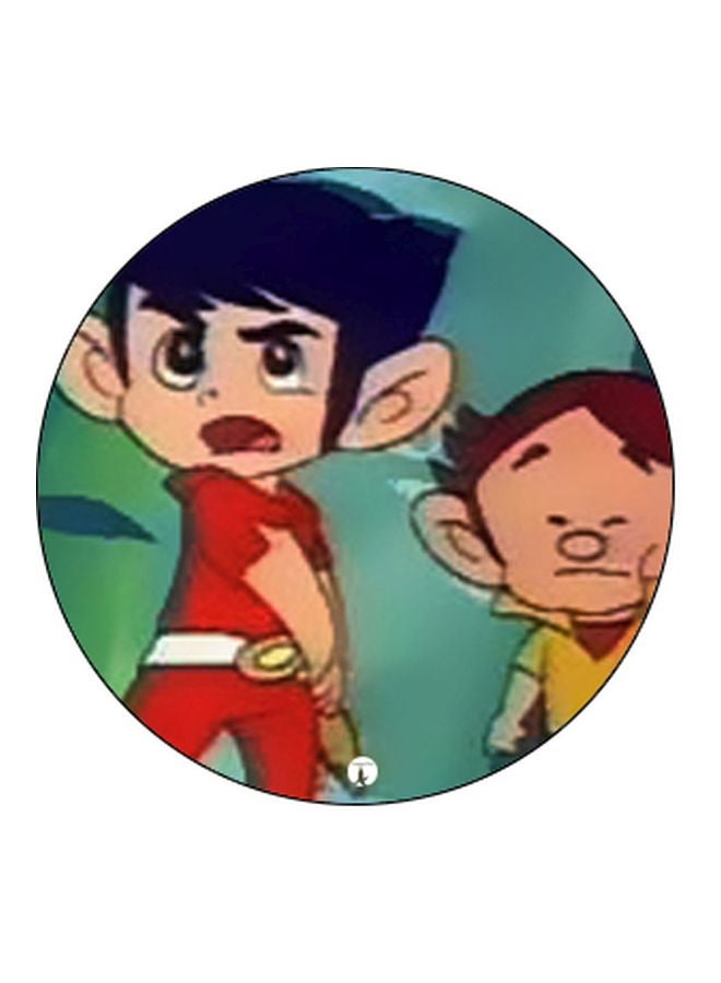 بي بي مقبض بوب سوكيت بطبعة رسومات كرتونية أسود / أحمر/ أخضر - Image 2