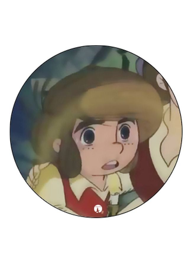 BP Cartoon Printed Mobile Pop Socket Black/Brown/Beige - Image 2