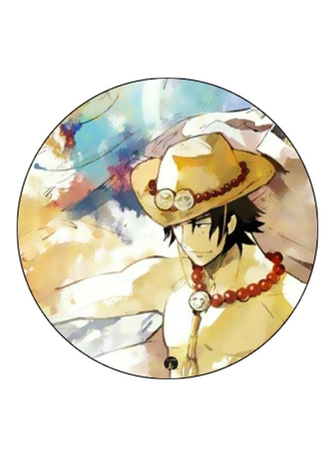 بي بي مقبض بوب سوكيت للموبايل بطبعة رسومات كرتونية أصفر/أبيض/أخضر - Image 2