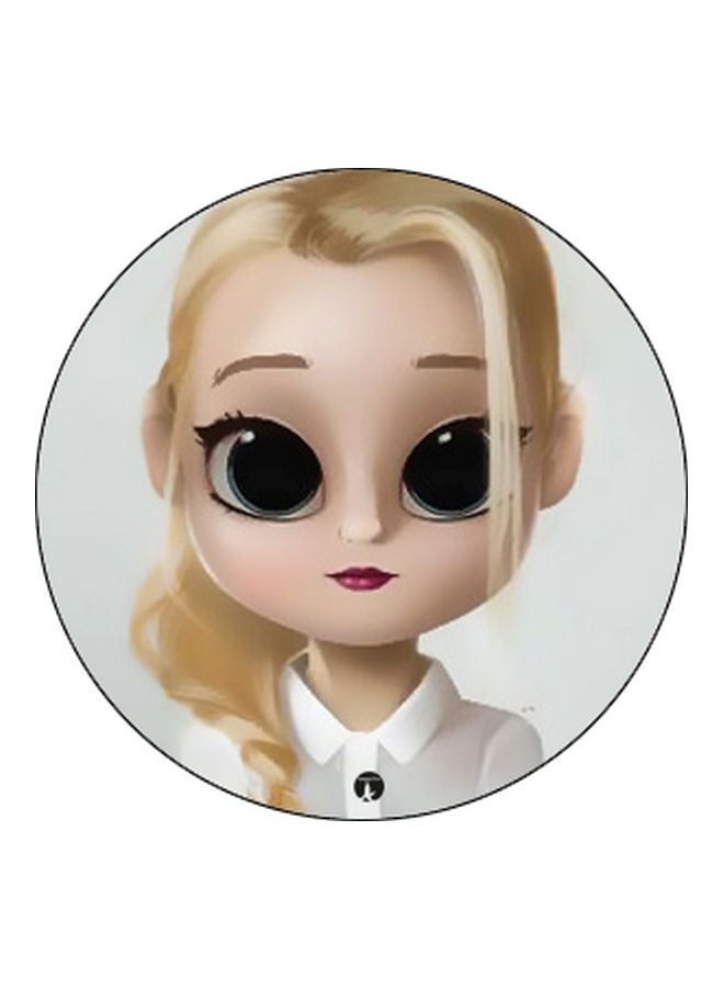 BP Cartoon Printed Pop Socket Phone Holder Beige/Grey/Black - Image 2