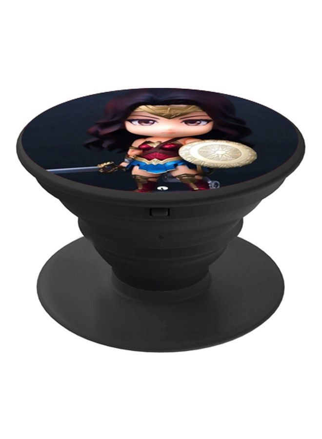 BP Cartoon Printed Pop Socket Phone Holder Multicolour - Image 1