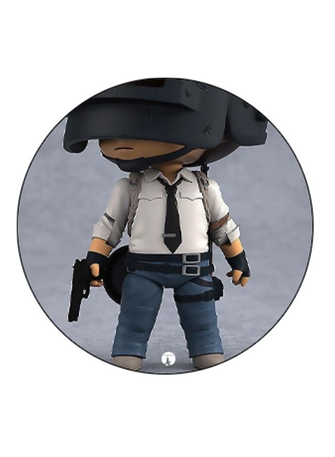 BP PUBG Printed Pop Socket Phone Holder Black/White/Blue - Image 2