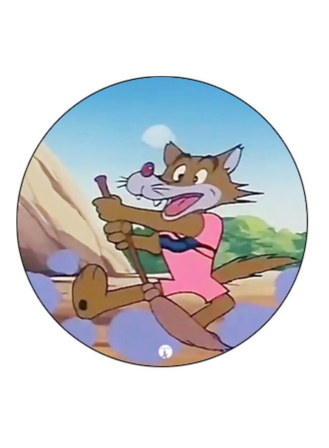 BP Cartoon Printed Pop Socket Grip Black/Blue/Pink - Image 2