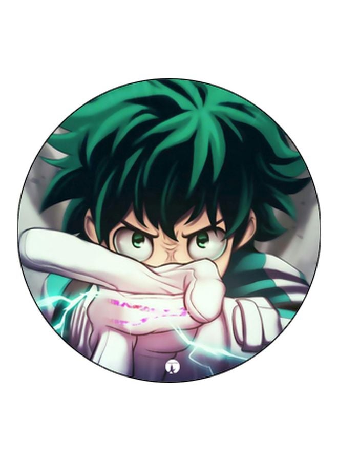 BP Cartoon Printed Mobile Pop Socket Black/Green/Beige - Image 2