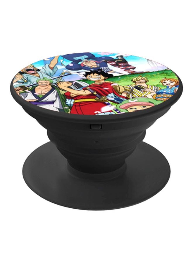 BP Cartoon Printed Mobile Pop Socket Grip Red/Green/Blue - Image 1