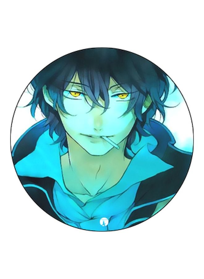 BP Cartoon Printed Mobile Pop Socket Grip Black/Blue/White - Image 2