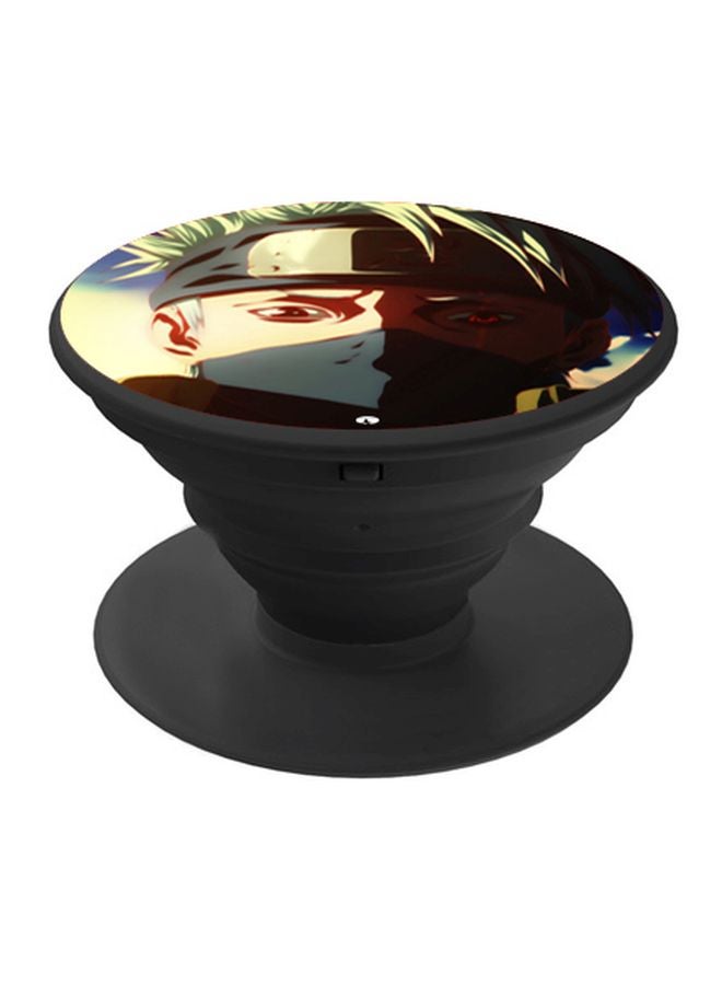 BP Naruto Printed Pop Socket Phone Holder Beige/Yellow/Black - Image 1