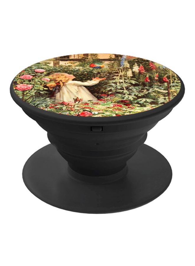 BP Cartoon Printed Pop Socket Green/Red/Black - Image 1