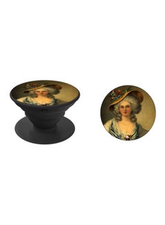 BP Classic Woman Printed Pop Socket Phone Holder Beige/Grey/Black  - Image 2
