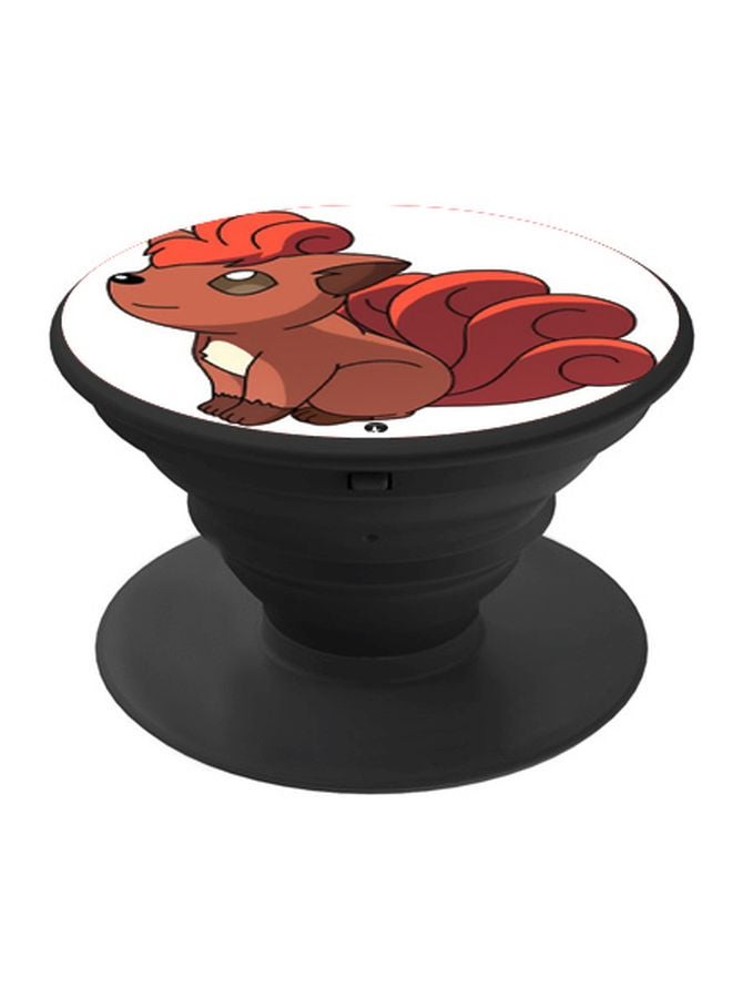 BP Cartoon Printed Pop Socket Phone Holder Red/White/Black - Image 1