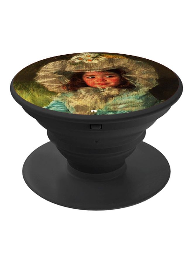 بي بي مقبض هاتف بوب سوكيت بطبعة أطفال رمادي/أخضر/أسود - Image 1