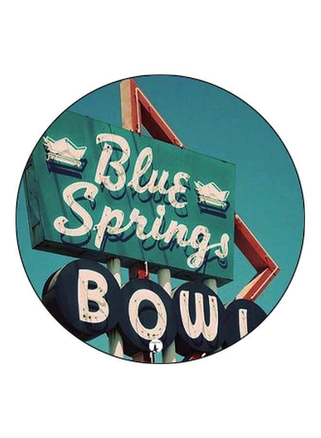 BP Blue Springs Bow Printed Pop Socket Blue/White/Black - Image 2