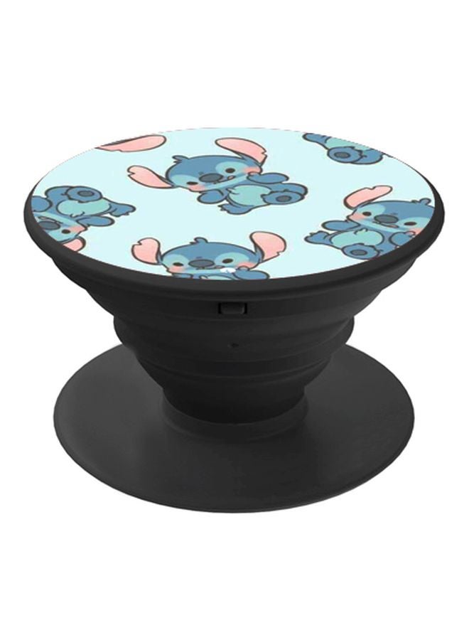 BP Cartoon Printed Pop Socket Blue/Pink/Black - Image 1