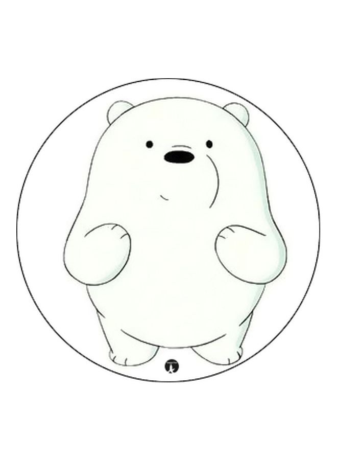 BP We Bare Bears Printed Pop Socket Phone Holder White/Black - Image 2