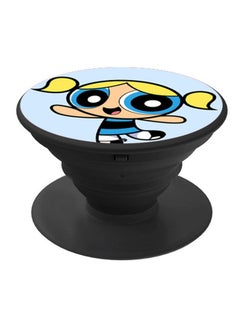 The Powerpuff Girls Printed Pop Socket Phone Holder Blue/Brown/Black