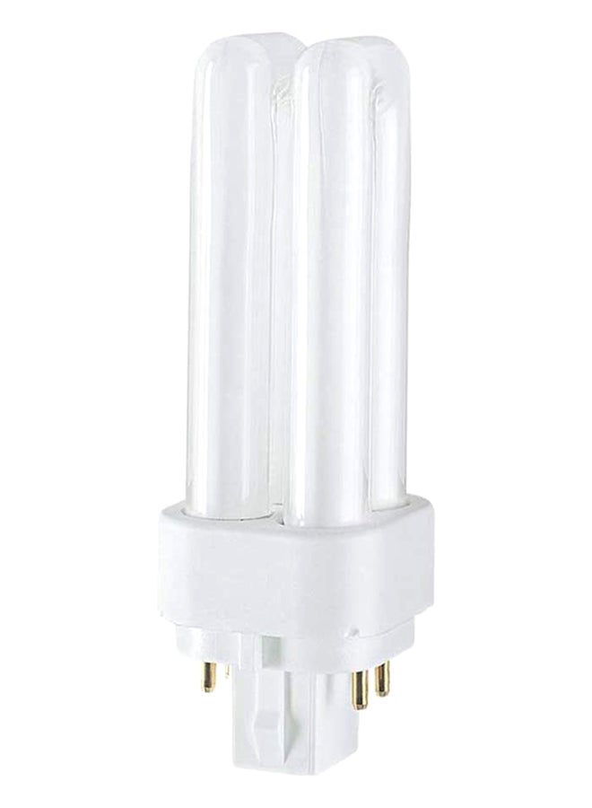 Osram CFL Dulux D/E Plug In Base Bulb Warm White 
