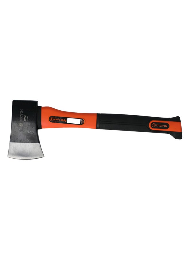 Tactix Fiberglass Handle Axe Black/Orange/Silver 18cm
