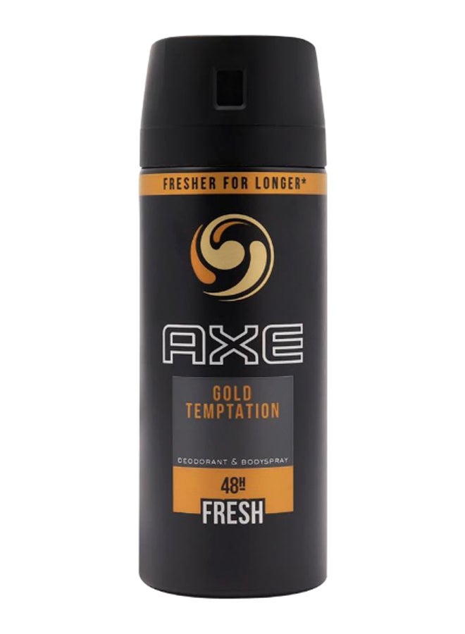 أكس مزيل عرق ومعطر جسم جولد تيمبتيشن فريش 48H 150ملليلتر