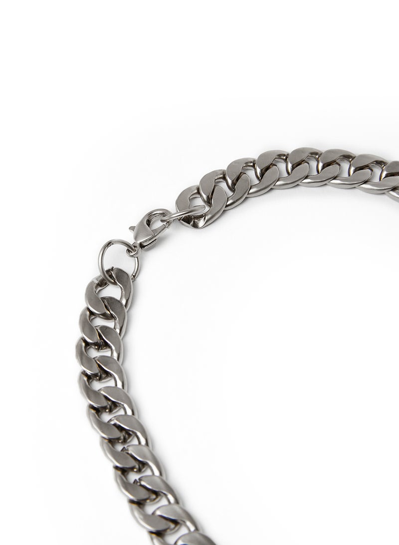 Generic Silver Plated Mariner Link Necklace  - Image 3
