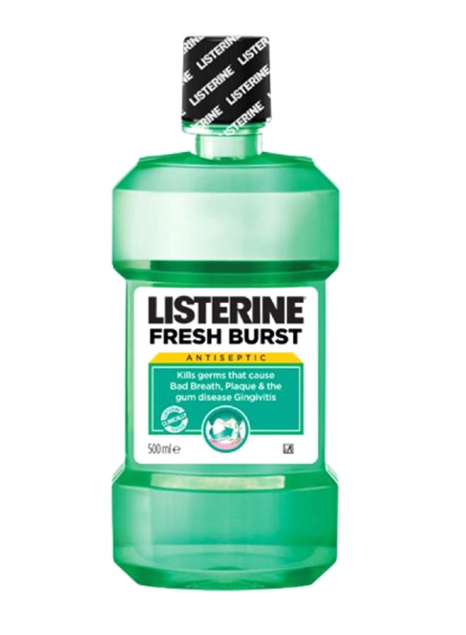 Listerine Fresh Burst Mouthwash 500ml 
