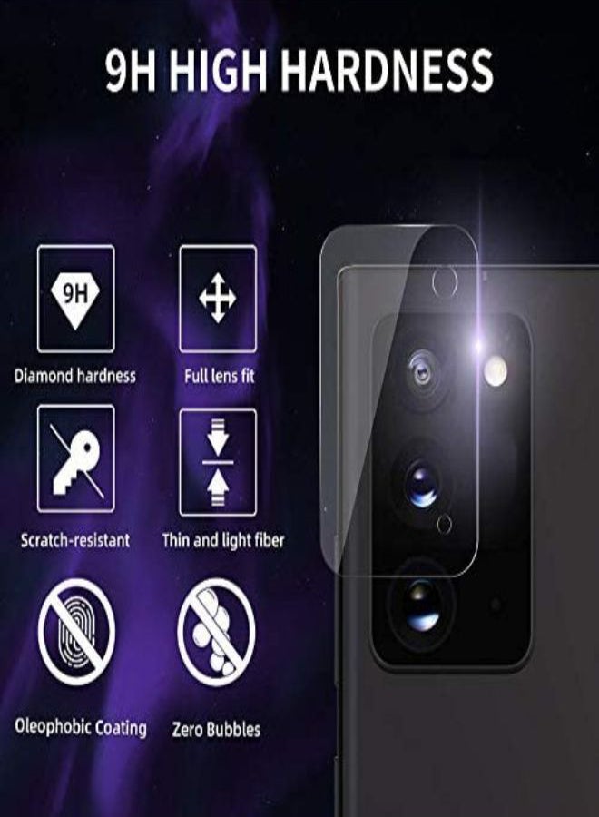 Camera Lens Tempered Glass Screen Protector 6.7-Inch For Samsung Galaxy Note 20 Clear