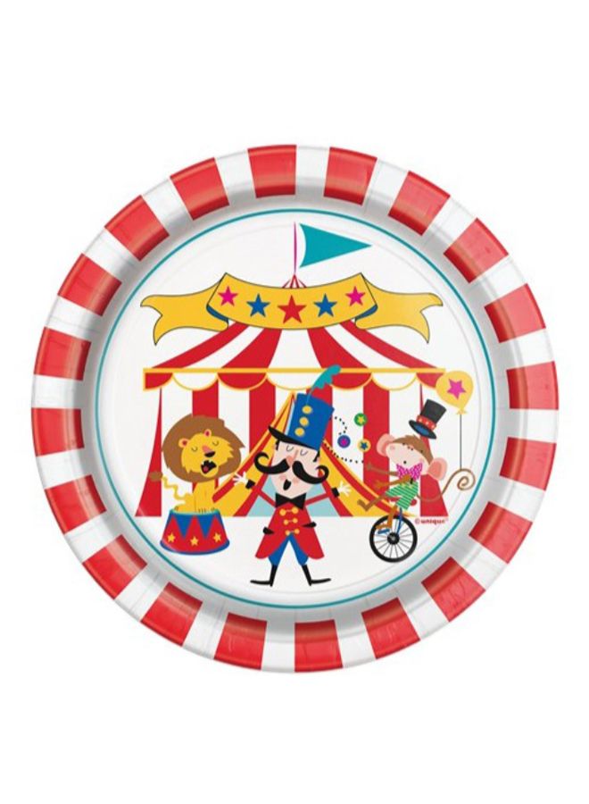 Circus Carnival Dessert Plates