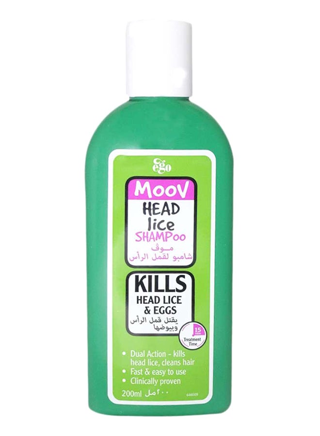 Moov Head Lice Shampoo Green 200ml - v1602510026/N40655964A_1