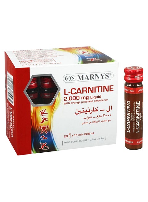 Marnys L-carnitine 2mg/11ml Vial 20's