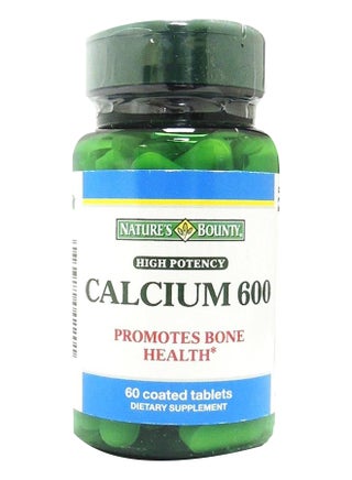 Nature's Bounty Calcium 600 Tablets 60's - v1602510575/N40312930A_1