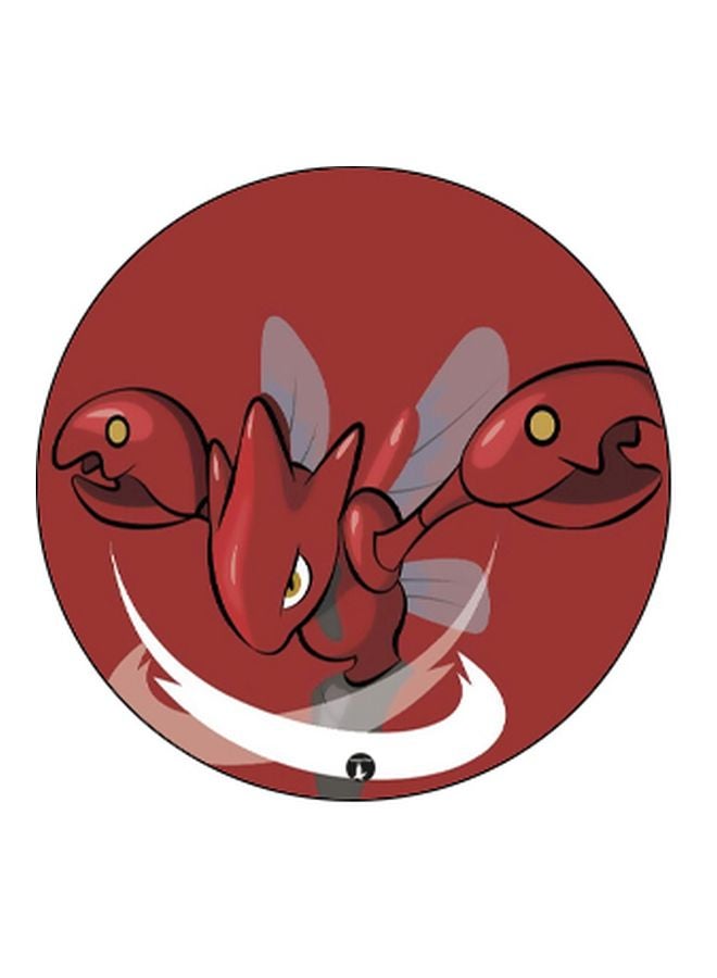 BP Cartoon Printed Pop Socket Phone Holder Red/Black/White - Image 2