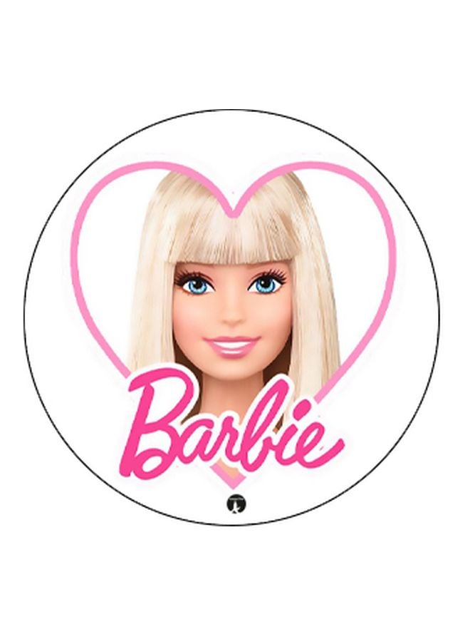 BP Barbie Printed Pop Socket Phone Holder Black/Pink/White - Image 2
