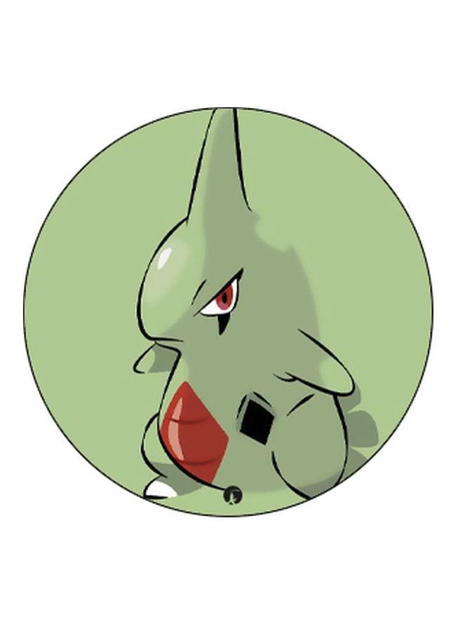 BP Cartoon Printed Pop Socket Phone Holder Green/Black/Red - Image 2