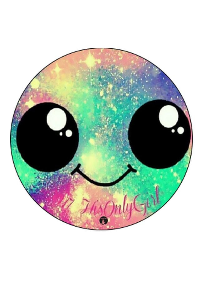 BP Cartoon Printed Pop Socket  Phone Holder Black/Green/Pink - Image 2