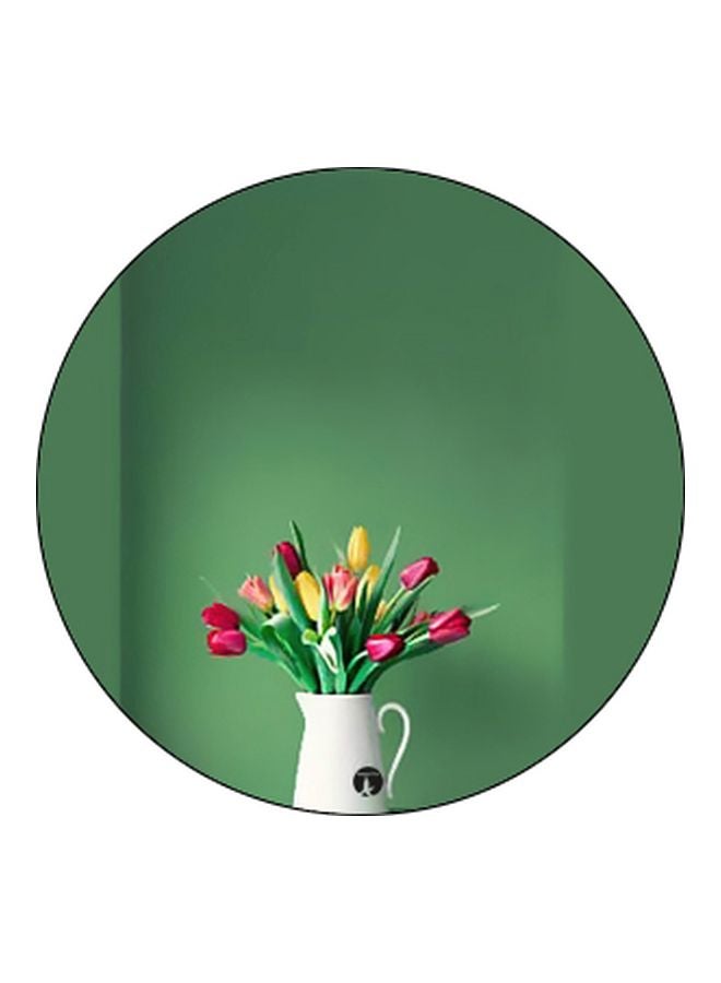 BP Flower Printed Pop Socket Phone Holder Green/Pink/Black - Image 2