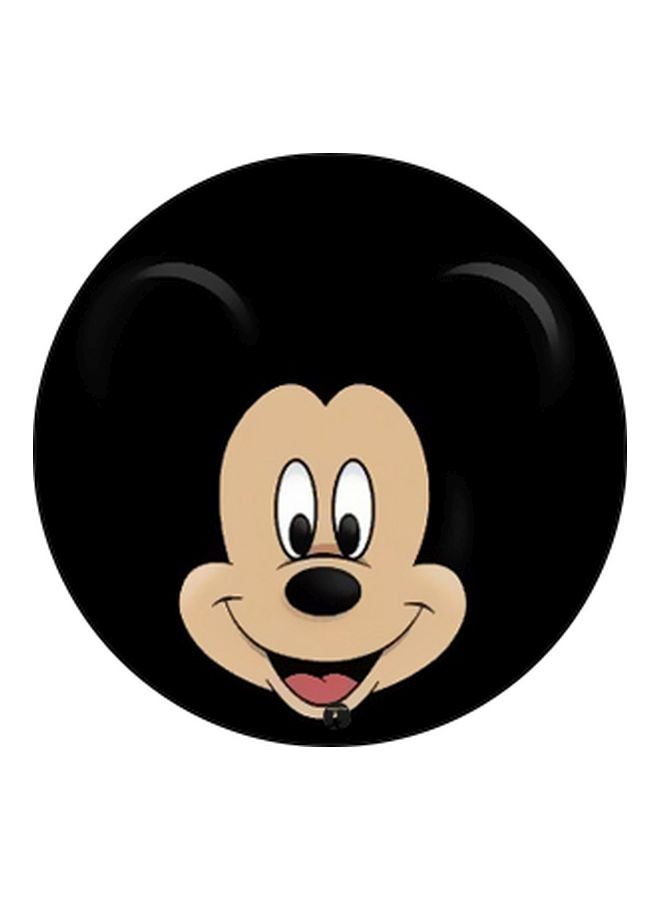 BP Mickey Mouse Printed Pop Socket Phone Holder Black/Beige/White - Image 2