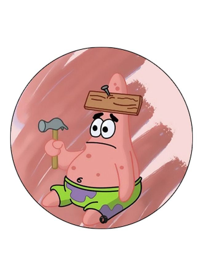 BP SpongeBob SquarePants Printed Pop Socket Phone Holder Pink/Black/Green - Image 2