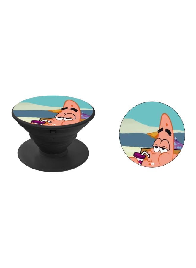 BP SpongeBob SquarePants Printed Pop Socket Phone Holder Black/Blue/Pink - Image 2
