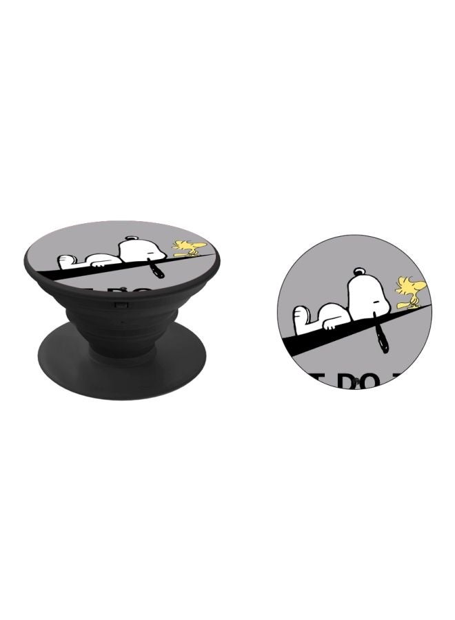 BP Puppy Printed Pop Socket Phone Holder Black/Grey/White - Image 2