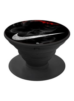 Nike Logo Printed Pop Socket Phone Holder Black/White/Red