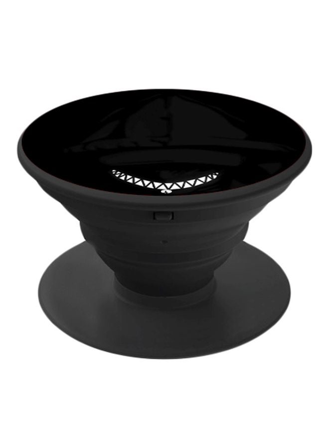 BP Faded Ship Printed Pop Socket Phone Holder Black/White - Image 1