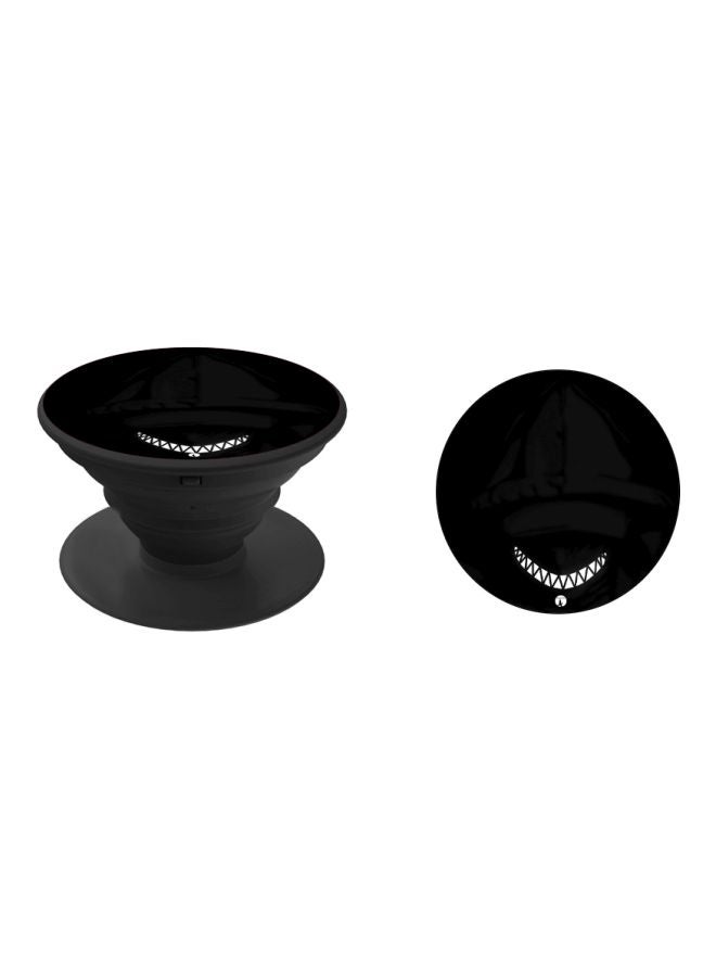 BP Faded Ship Printed Pop Socket Phone Holder Black/White - Image 2