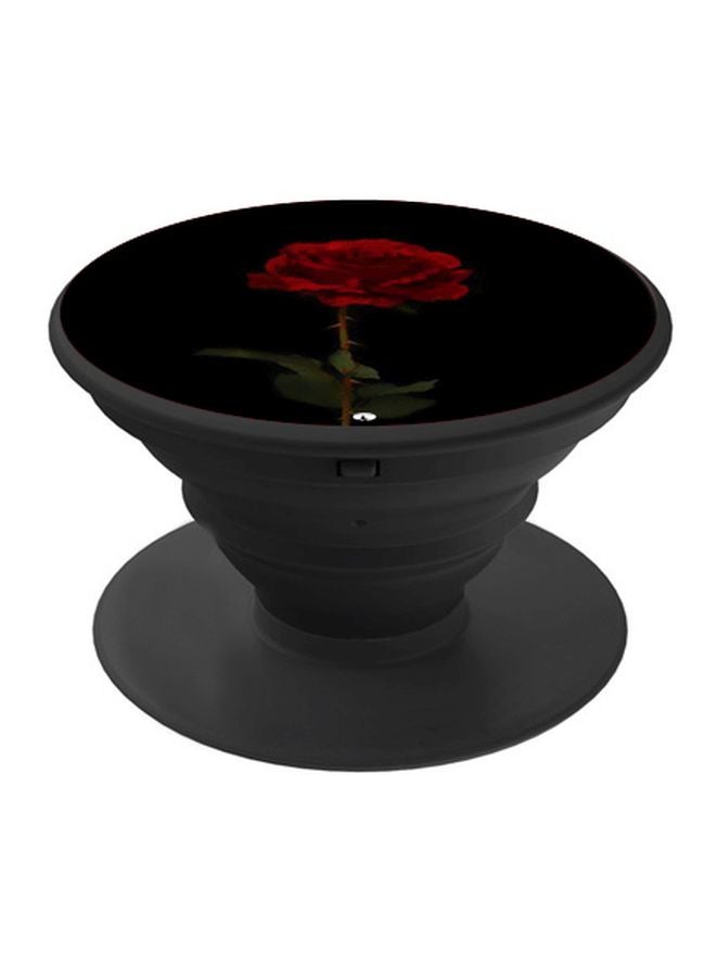 بي بي حامل هاتف بوب سوكيت بطبعة وردة أسود / أحمر/ أخضر - Image 1