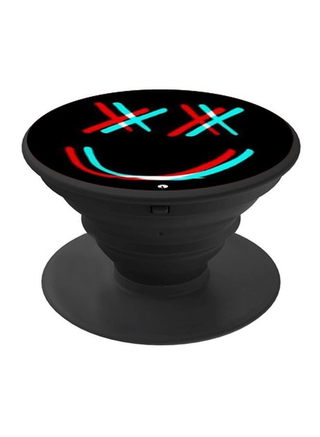 BP Marshmello Printed Pop Socket Phone Holder Black/Red/Blue - Image 1